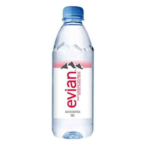 Thùng nước khoáng Evian 500ml